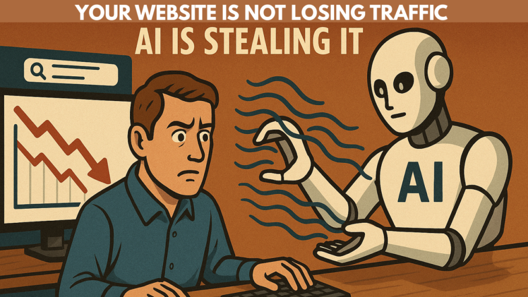 Your Website is Not Losing Traffic—AI Is Stealing It