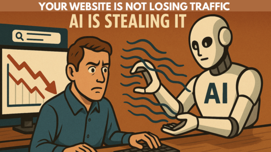 Your Website is Not Losing Traffic—AI Is Stealing It