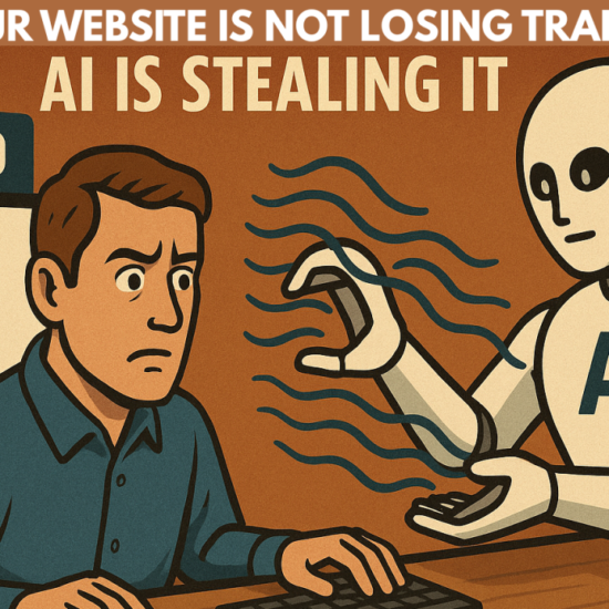 Your Website is Not Losing Traffic—AI Is Stealing It
